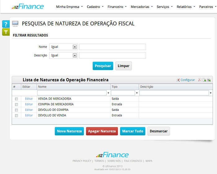 Tela de Tributação - Imagem 3